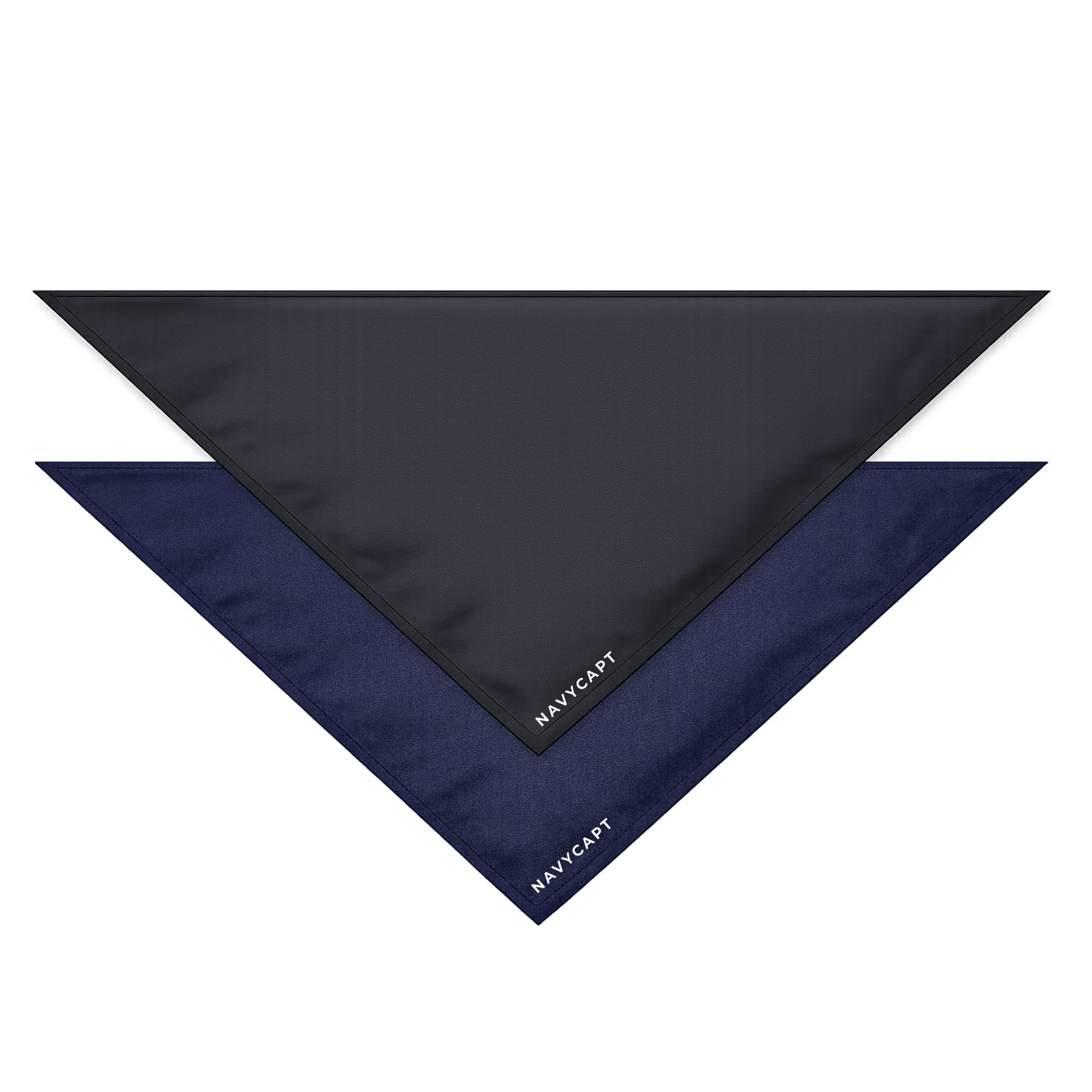 NAVYCAPT Triangle Cotton Scarf 130 cm - Image 2