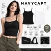 เสื้อสายเดี่ยวผู้หญิง-NAVYCAPT